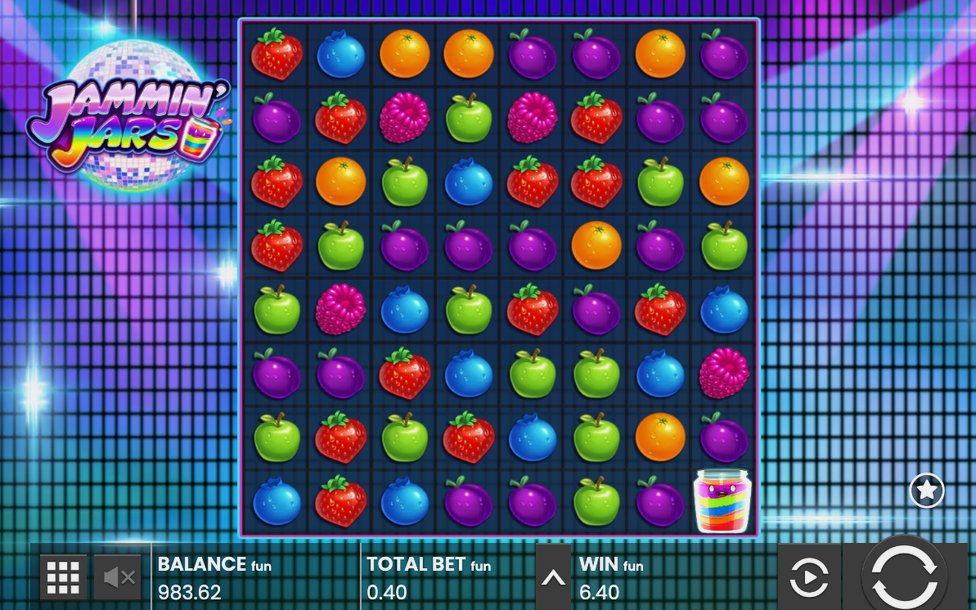 Giant Fruit symbol covering part of the board