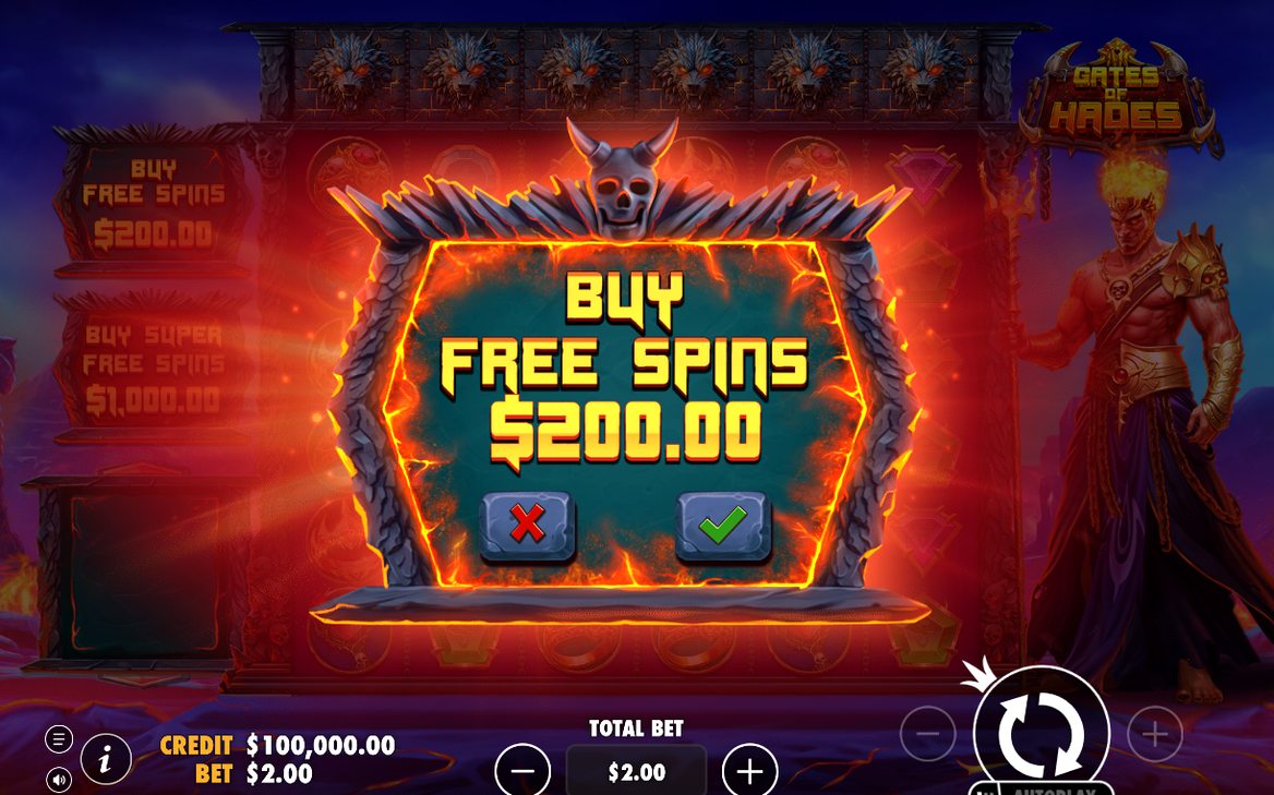 Scatter symbols landing on the grid, triggering the bonus